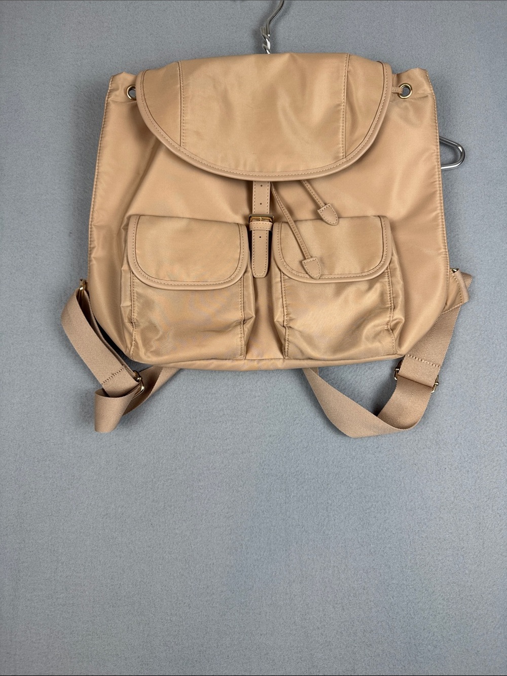 Year of ours Backpack in tan color NWT